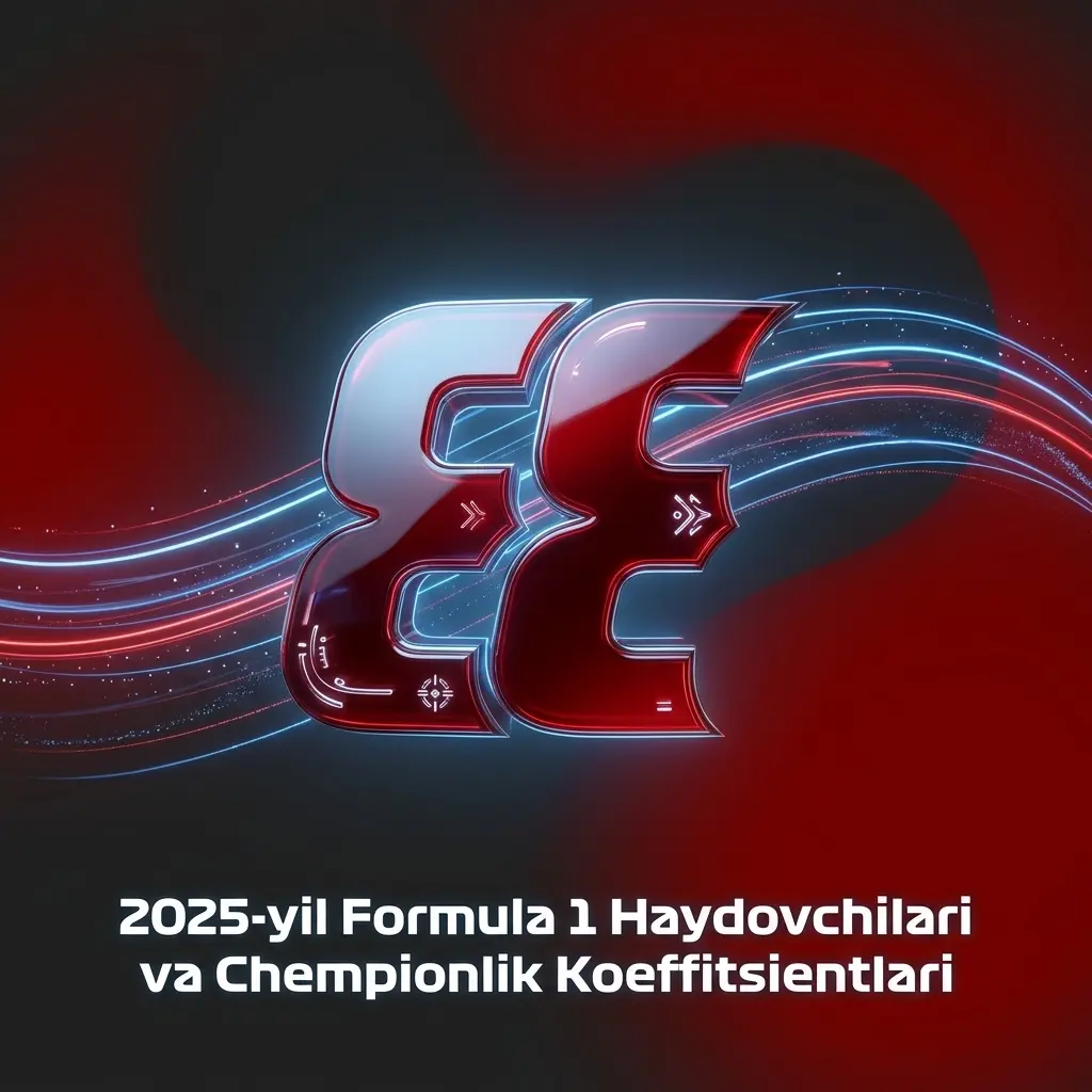2025 Formula 1 mavsuми: 10 jamoa, 20 haydovchi va chempionlik koeffitsientlari jadvali