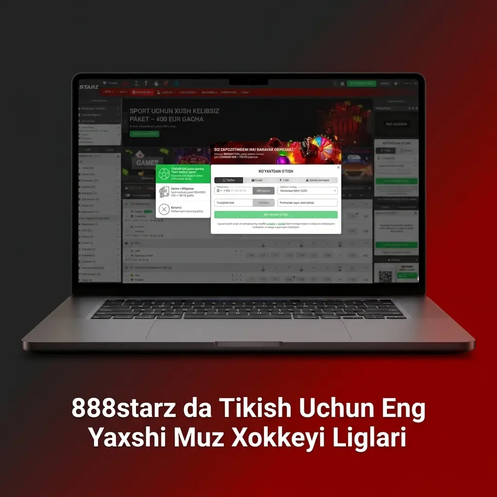 888starz da NHL, KHL, IIHF va boshqa top muz xokkeyi ligalariga tikish imkoniyatlari