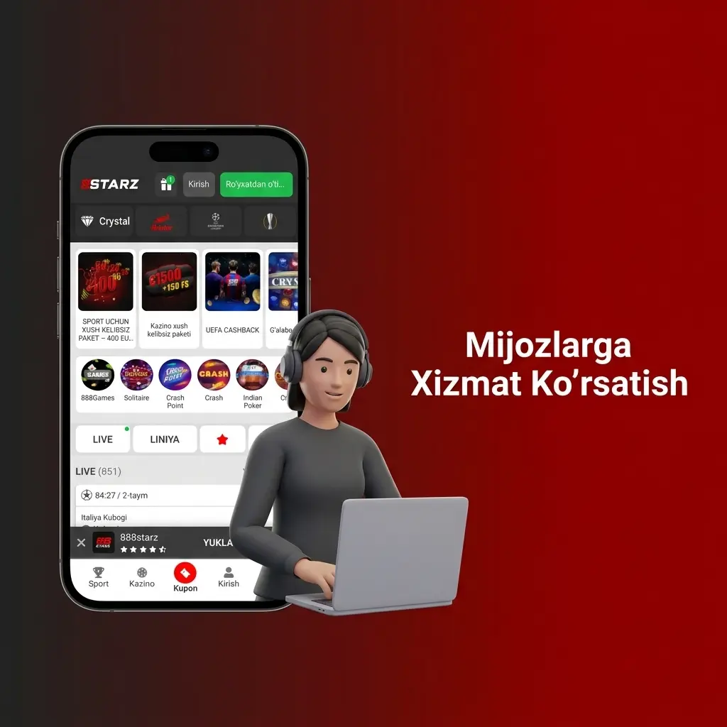 888starz mijozlarga xizmat ko'rsatish: jonli chat, email, Telegram va FAQ orqali 24/7 yordam