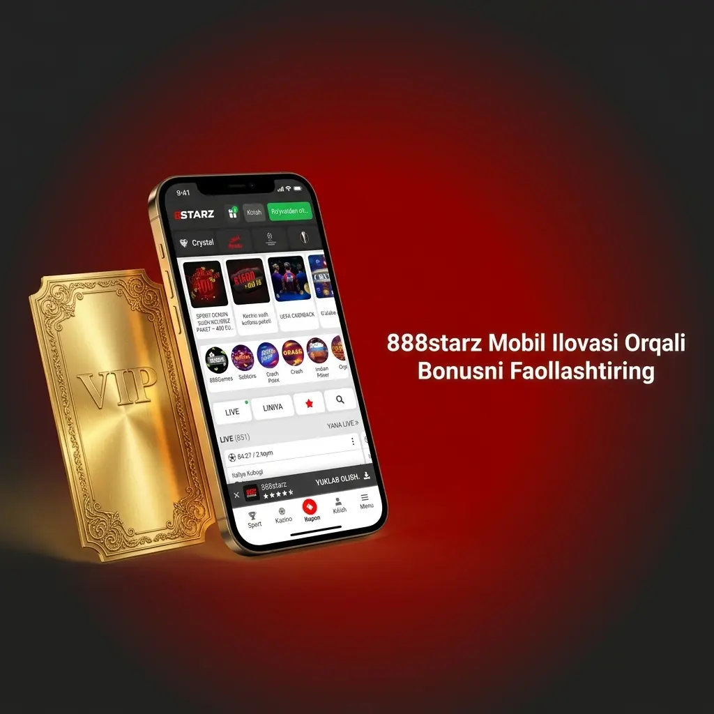 888starz mobil ilovasi orqali 200% bonus faollashtirish – iOS va Android uchun qo'llanma