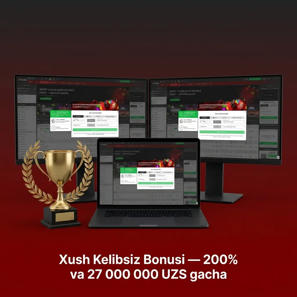 888starz xush kelibsiz bonusi 200% va 27 000 000 UZS gacha slotlar, sport va jonli kazino uchun