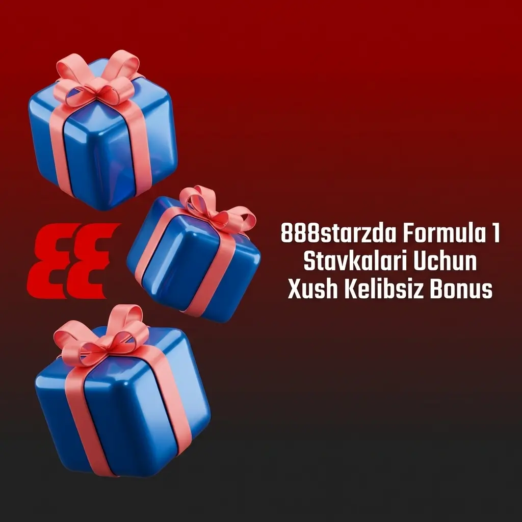 888starz yangi foydalanuvchilarga birinchi depozitga 100% bonus, Formula 1 stavkalarida ishlatish mumkin