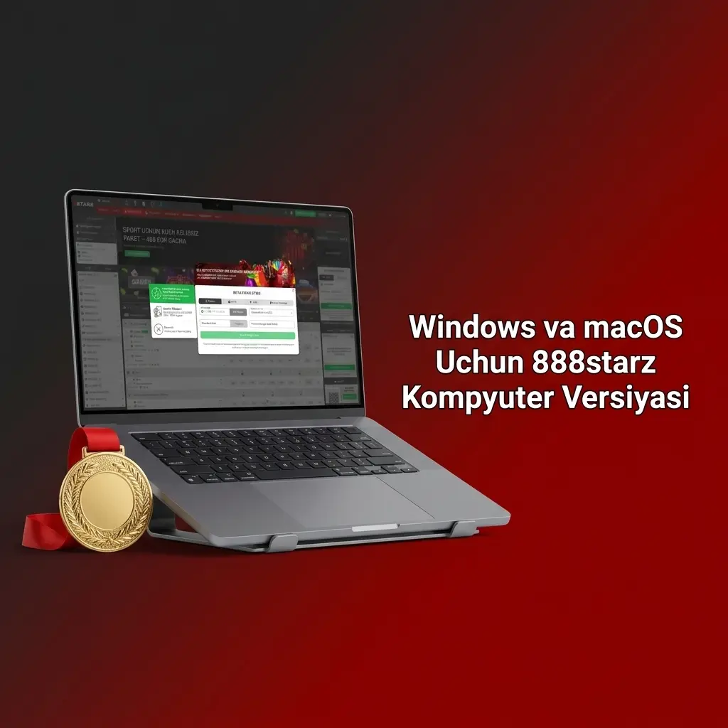888starz kompyuter versiyasi: Windows va macOS uchun brauzer orqali sport stavkalari va jonli o'yinlar