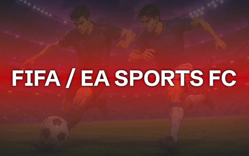 Virtual futbol maydonidagi FIFA o'yinlariga 888starz orqali foydali esports stavkalarini tiking.